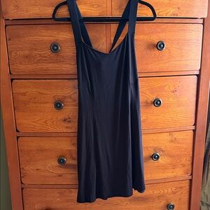 CAbi Navy Sleeveless Dress